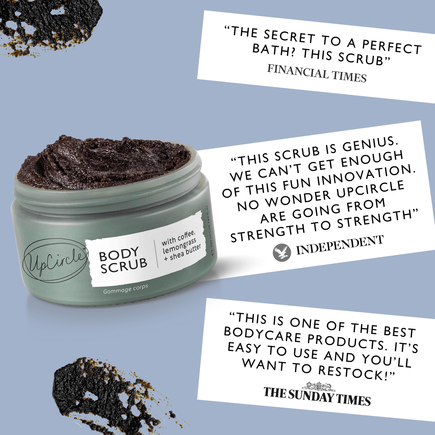 Lemongrass Coffee Body Scrub