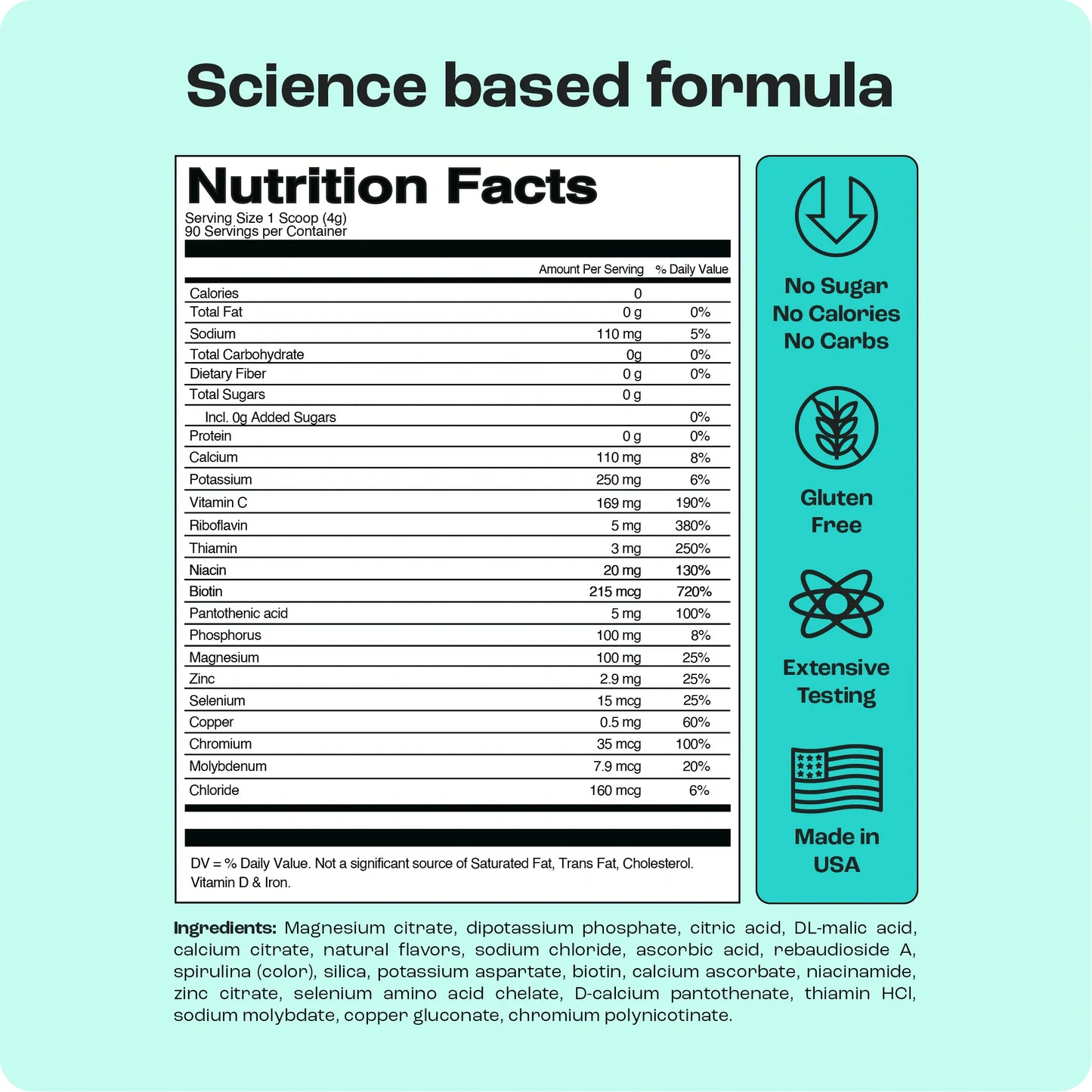 Pre-Workout Powder with Electrolytes