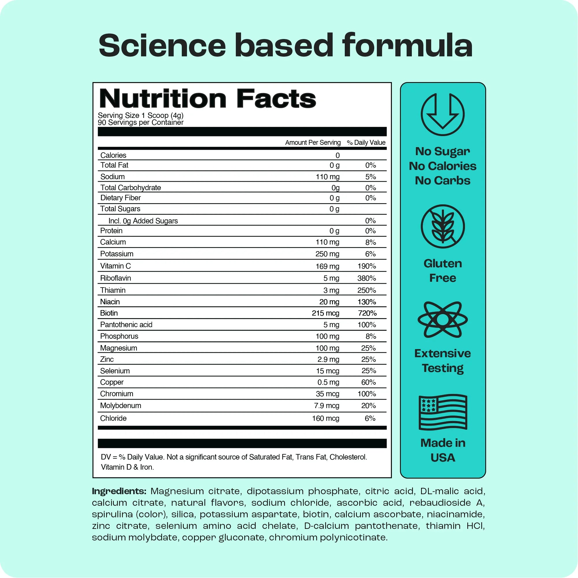 Pre-Workout Powder with Electrolytes
