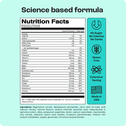 Pre-Workout Powder with Electrolytes