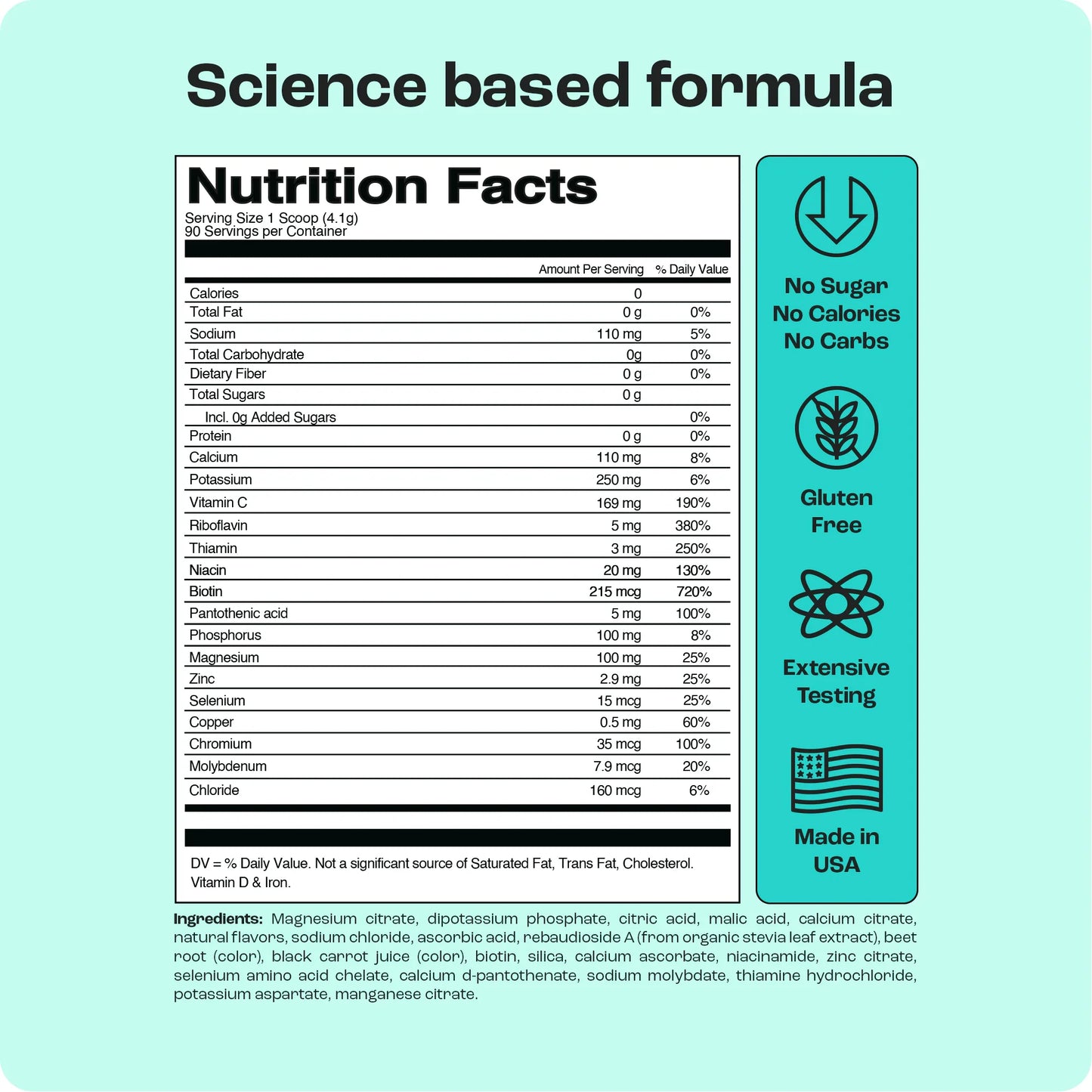Pre-Workout Powder with Electrolytes
