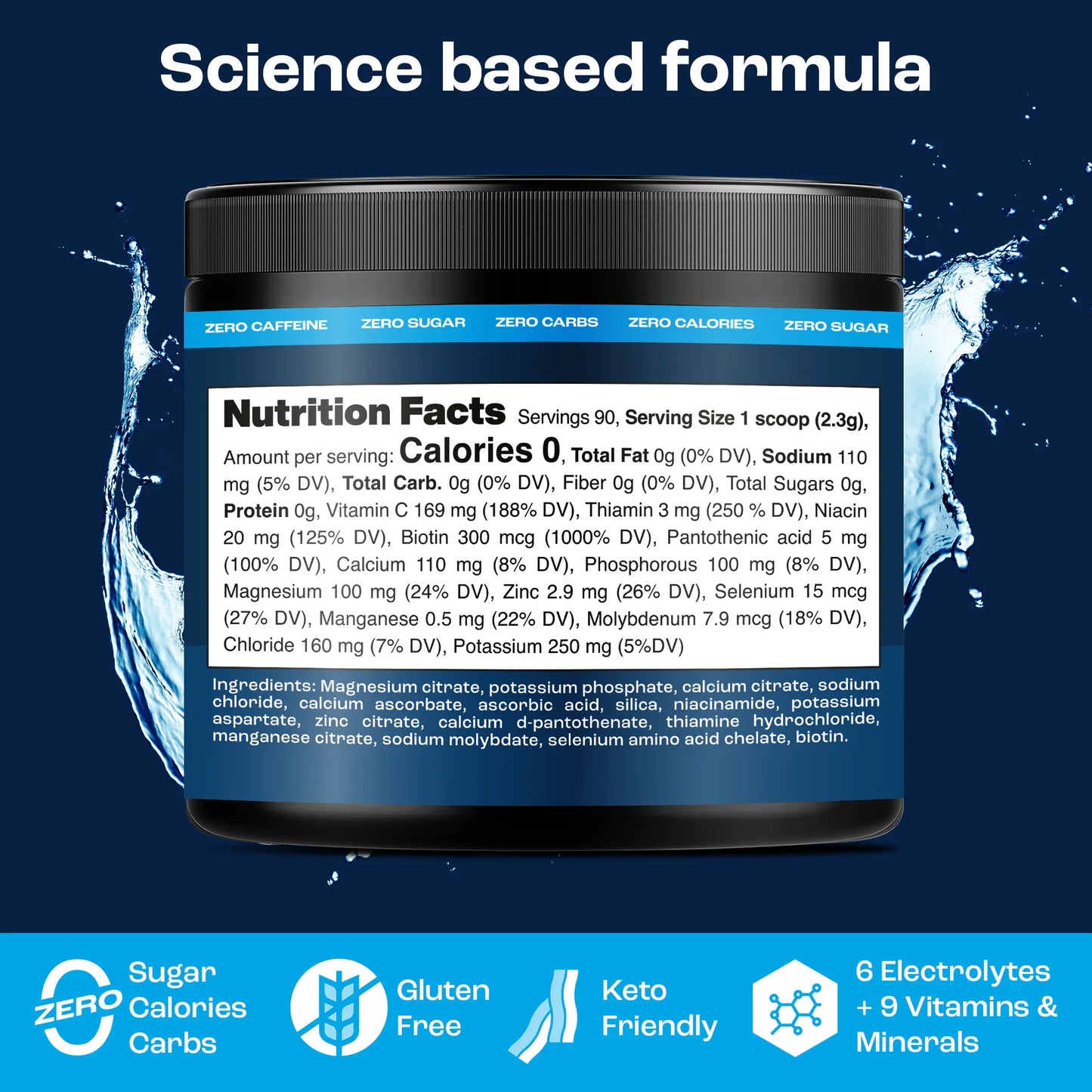 Pre-Workout Powder with Electrolytes