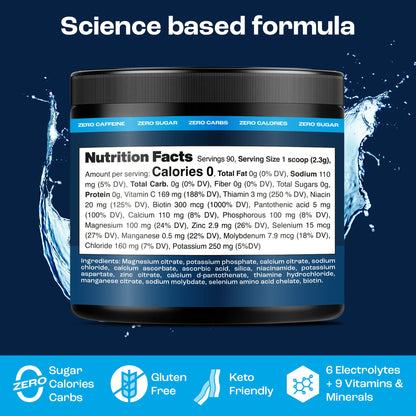 Pre-Workout Powder with Electrolytes
