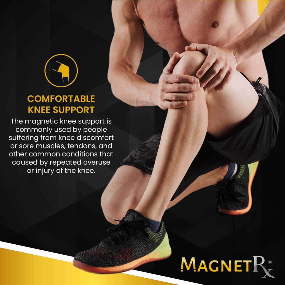 Magnetic Knee Compression Sleeves – Pair