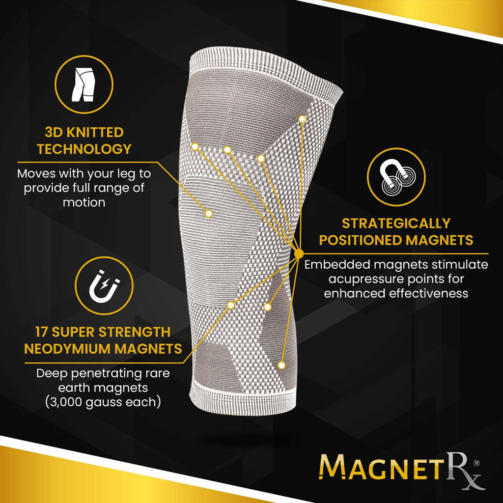 Magnetic Knee Compression Sleeves – Pair