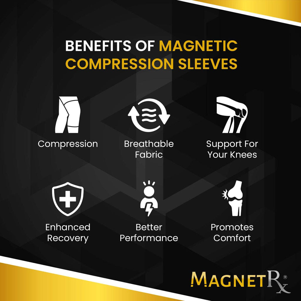 Magnetic Knee Compression Sleeves – Pair